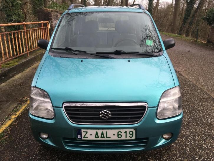 Wagon R+    AIRCO, Auto's, Suzuki, Bedrijf, Te koop, Wagon R+, Airconditioning, Benzine, 5 deurs, Onderhoudsboekje, Ophalen