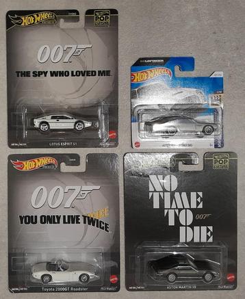 Hot Wheels - James Bond-voertuigen beschikbaar voor biedingen