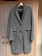 Lang jas, Kleding | Dames, Maat 38/40 (M), Zo goed als nieuw, Grijs, Bershka