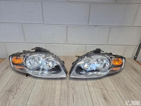 Audi A4 b7 2004-2008 koplamp set met led inbouw €50 setprijs, Auto-onderdelen, Verlichting, Audi, Gebruikt, Ophalen of Verzenden