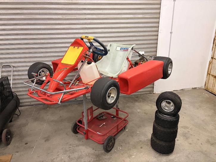 Kart Rollend Chassis - Zo goed als nieuw, Sport en Fitness, Karting, Zo goed als nieuw, Kart, Ophalen