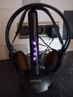 Philips hoofdtelefoon met standaard. Geen Bluetooth!, TV, Hi-fi & Vidéo, Casques audio, Philips, Circum-aural, Enlèvement, Utilisé