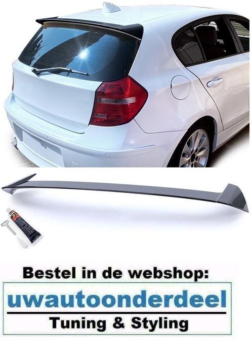 Spoiler Achterklep M Look Glans Zwart Voor Bmw1 Serie E81 E8, Auto diversen, Tuning en Styling, Verzenden