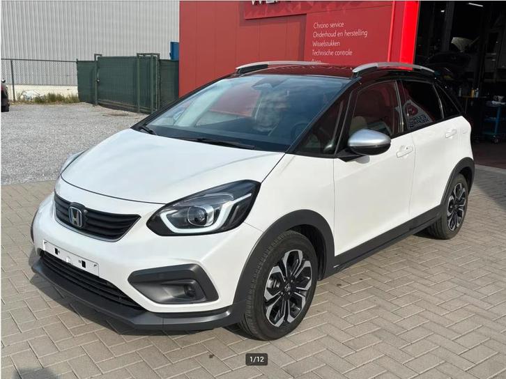 Honda Jazz 1.5 i-MMD Hybride Crosstar automaat, Auto's, Honda, Bedrijf, Te koop, Jazz, ABS, Achteruitrijcamera, Adaptieve lichten