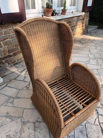 Fauteuil en rotin/osier beschikbaar voor biedingen
