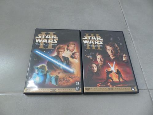 DVD's Star Wars - perfecte staat - 2 = € 8, Cd's en Dvd's, Dvd's | Science Fiction en Fantasy, Zo goed als nieuw, Verzenden