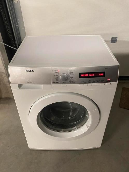 Aeg wasmachine 7kg A+ | Levering mogelijk, Elektronische apparatuur, Wasmachines, Zo goed als nieuw, Voorlader, 8 tot 10 kg, 85 tot 90 cm