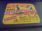 29 Wieze Oktoberfeesten 1984, Verzamelen, Ophalen of Verzenden, Zo goed als nieuw, Viltje(s)