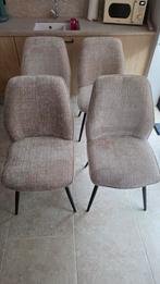 4 beige stoelen in perfecte staat, Huis en Inrichting, Ophalen, Zo goed als nieuw