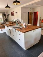 Ikea keuken + apotheekkast, Huis en Inrichting, Keuken | Complete keukens, Ophalen, Gebruikt, Wit, Overige typen