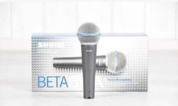 Nieuwe Shure Beta58A dynamische microfoon beschikbaar voor biedingen