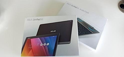 Asus Zenpad 10 + Audiodock (nieuwstaat), Informatique & Logiciels, Android Tablettes, Comme neuf, Wi-Fi, 10 pouces, GPS, Mémoire extensible