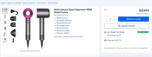 aide financiere pour ma maman, Handtassen en Accessoires, Uiterlijk | Haarverzorging, Nieuw, Verzenden