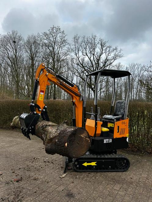 Minigraver Beartrac HT10 nieuw op voorraad GRATIS LEVERING, Zakelijke goederen, Machines en Bouw | Kranen en Graafmachines, Ophalen