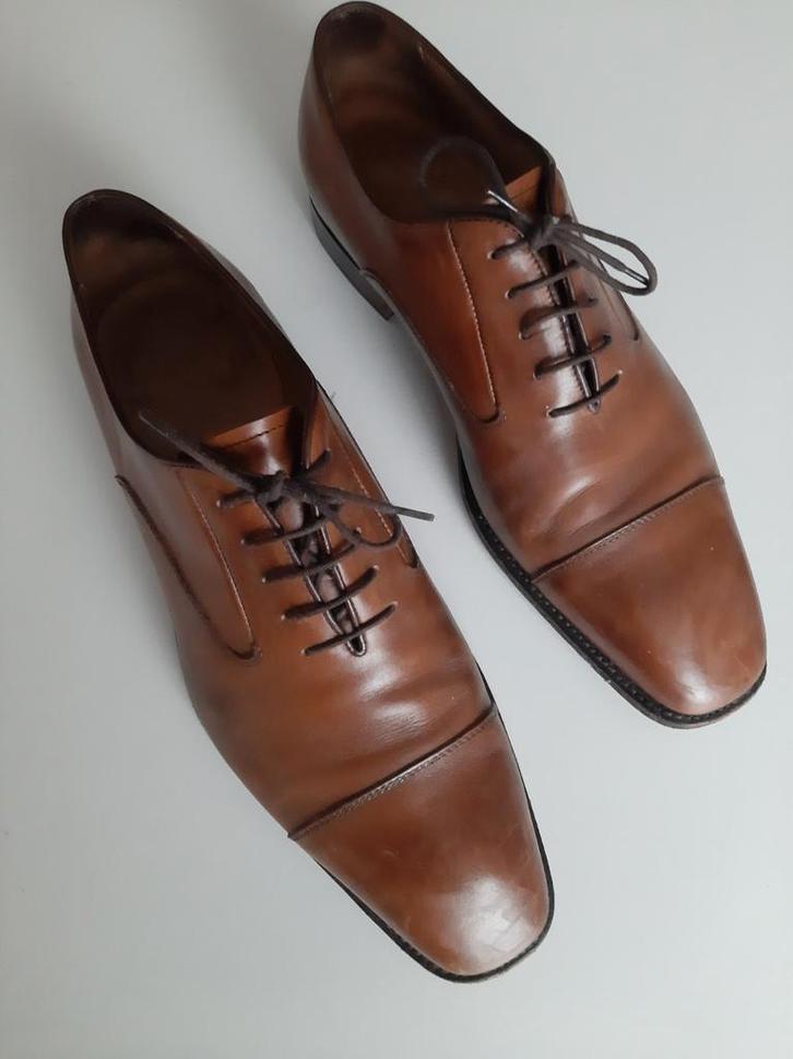 Paar LODING herenschoenen - kalfsleder - maat 45, Kleding | Heren, Schoenen, Zo goed als nieuw, Ophalen of Verzenden