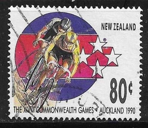 New Zealand - 1990 - Afgestempeld - Lot nr. 216 - Wielrennen, Timbres & Monnaies, Timbres | Océanie, Affranchi, Envoi