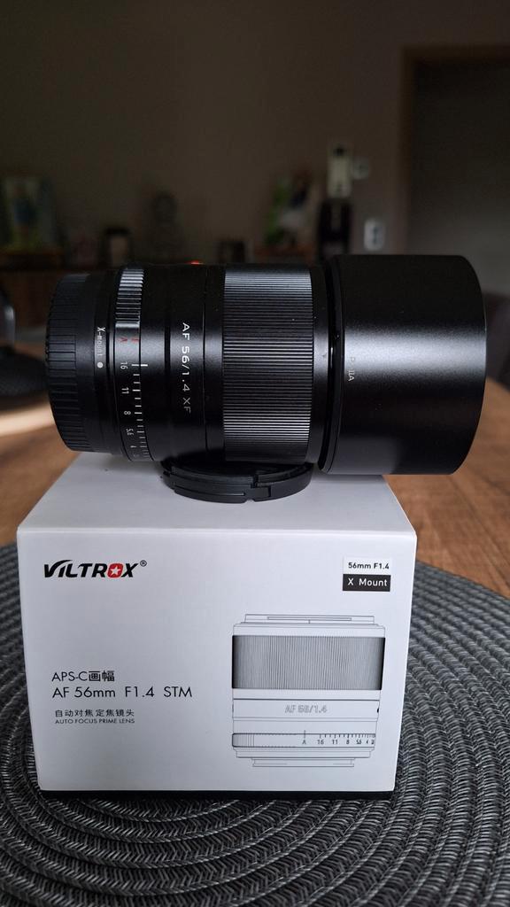 VILTROX 56mm F1.4 AF Fuji X‑Mount (als nieuw), TV, Hi-fi & Vidéo, Photo | Lentilles & Objectifs, Comme neuf, Autres types, Enlèvement ou Envoi