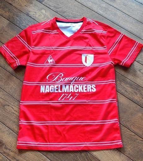 Standard Liège vintage jersey. Banque Nagelmakers, Sport en Fitness, Voetbal, Nieuw, Shirt, Maat XL, Ophalen of Verzenden