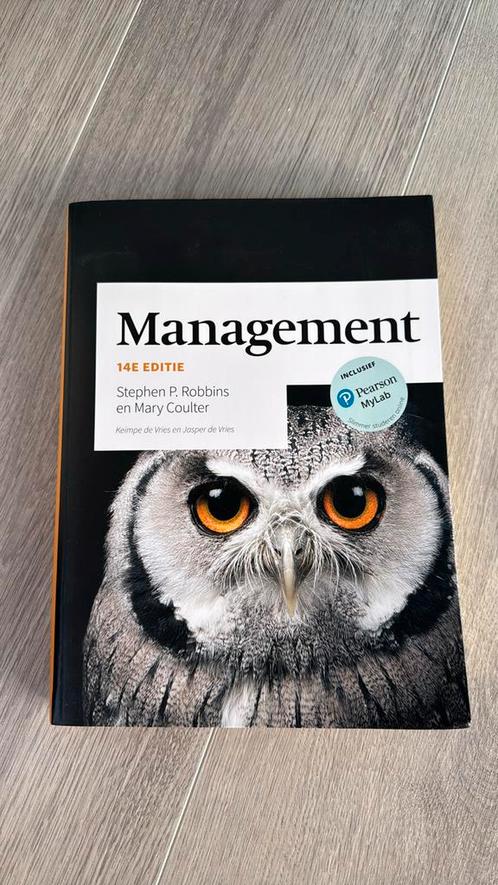 Stephen P. Robbins - Management, Boeken, Schoolboeken, Zo goed als nieuw, Nederlands, Ophalen