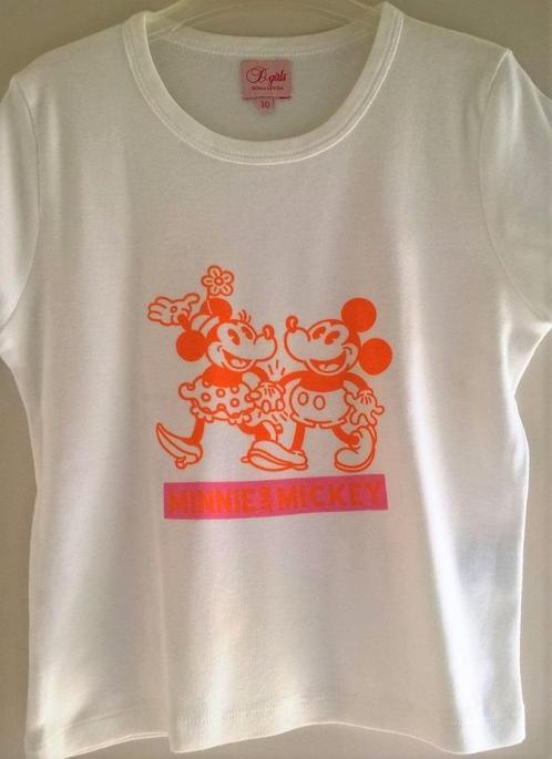 Witte T-shirt - Donaldson Girls - maat 140., Kinderen en Baby's, Kinderkleding | Maat 140, Zo goed als nieuw, Meisje, Shirt of Longsleeve