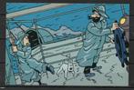 Carte postale : Hergé : Tintin - L'étoile mystérieuse, Enlèvement