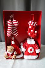 Kerstversiering in stof 12 stuks, Ophalen of Verzenden, Zo goed als nieuw