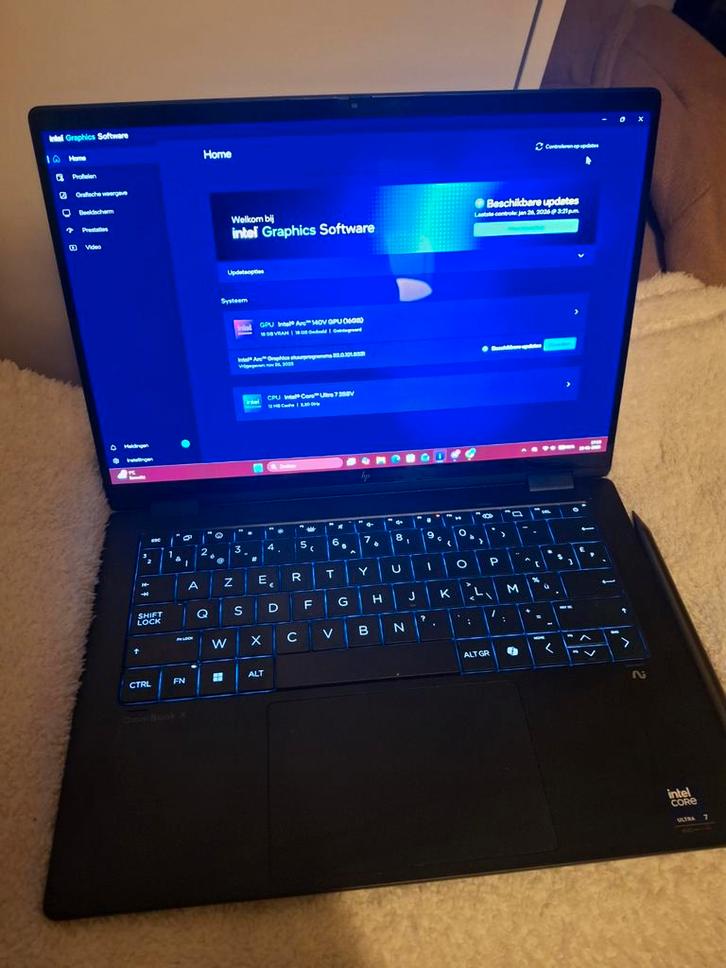 Nieuwe HP Omnibook X flip 14" (OLED. 32GB RAM), Computers en Software, Windows Laptops, Gaming, Ophalen