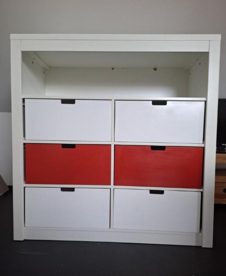 Kasten, Huis en Inrichting, Kasten | Kleerkasten, Zo goed als nieuw, 150 tot 200 cm, 50 tot 75 cm, Met lade(s), Met deur(en), Met plank(en)