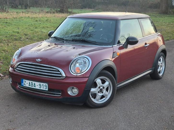 Mini One 1.4i - 96d km '08 - AC - nieuwe ketting - Top staat, Auto's, Mini, Bedrijf, Te koop, One, ABS, Airbags, Airconditioning