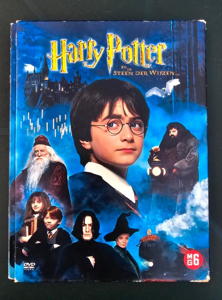 Dvd harry potter 1 de steen der wijzen  jk rowling, Verzamelen, Harry Potter, Gebruikt, Ophalen of Verzenden