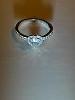 Pandora elevated heart, Handtassen en Accessoires, Ringen, Ophalen, Dame, Zilver, Zilver
