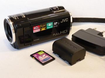 JVC GZ-E105BE Everio, VideoSD, FullHD, 40x zoom