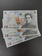 20 Lei 2023 Roemenië Polymeer P#119a UNC, Postzegels en Munten, Verzenden, Overige landen, Los biljet