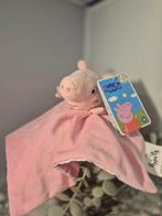 Peppa Pig knuffeldoekje voor baby´s met officiële kaartje, Ophalen of Verzenden, Nieuw