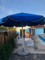 Professionele TERRAS PARASOL zware kwaliteit inclusief voet, Jardin & Terrasse, Parasols, Parasol sur pied, Enlèvement, Utilisé