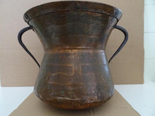 Antieke grape bronzen grape cauldron kookpot water 1750-1800, Antiek en Kunst, Antiek | Brons en Koper, Brons, Ophalen of Verzenden