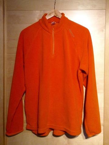 Pull orange femme Quechua M/L, Taille 38/40 (M), Enlèvement ou Envoi, Comme neuf, Quechua