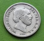 Nederland  10 Cents  1889 Willem lll, Zilver, Ophalen of Verzenden, Losse munt, Overige landen