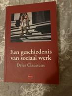 Dries Claessens - Een geschiedenis van sociaal werk, Boeken, Ophalen of Verzenden, Nieuw, Dries Claessens