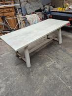 Table de salle à manger + dressoir en chêne  PRIX 80  EUROS, Ophalen, Gebruikt, 50 tot 100 cm, Eikenhout