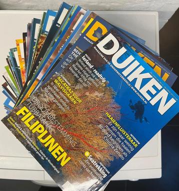 61x Magazine DUIKEN 10/'12 t.e.m. 10/'17 beschikbaar voor biedingen