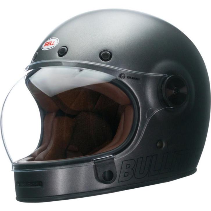 Bell Bullitt Retro Metallic Titanium – maat L, Motos, Vêtements | Casques de moto, Femmes, Hommes, Casque intégral, L, Neuf, sans ticket