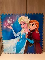 Frozen vloermat foam puzzelmat 90 x 90 cm, Ophalen of Verzenden, Zo goed als nieuw, Kleed of Kussen