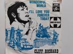 Cliff Richard - Wonderful World (1968-Belgium pers.), Ophalen of Verzenden, Pop