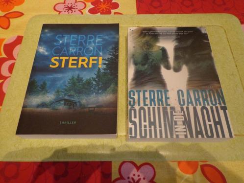 Sterre Carron : Sterf en Schim in de nacht, Boeken, Thrillers, Gelezen, Ophalen of Verzenden