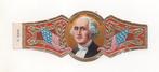 sigarenband avb 1597 6862 c GEORGE WASHINGTON, Ophalen of Verzenden, Gebruikt