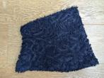cache cou en fausse fourrure bleu marine, Kinderen en Baby's, Kinderkleding | Mutsen, Sjaals en Handschoenen, Ophalen, Gebruikt