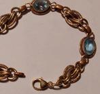 Vergulde armband met Aquamarijnen, Enlèvement ou Envoi