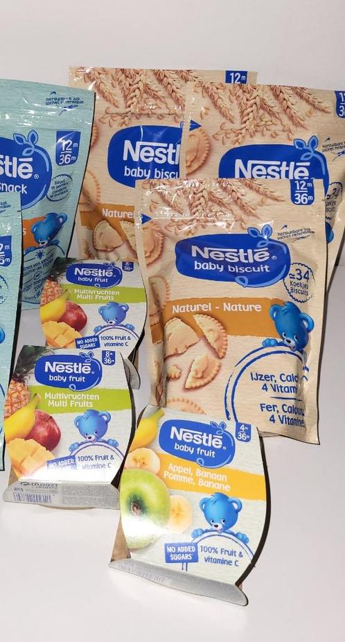Nestlé baby voeding fruit snack biscuit nestle babyvoeding, Kinderen en Baby's, Babyvoeding en Toebehoren, Nieuw, Overige typen
