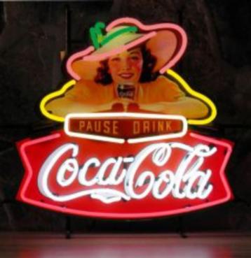 Verschillende Coca cola neon licht reclame decoratie  beschikbaar voor biedingen